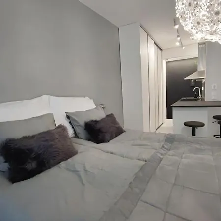 Chic Studio For Two Close To Metro Διαμέρισμα