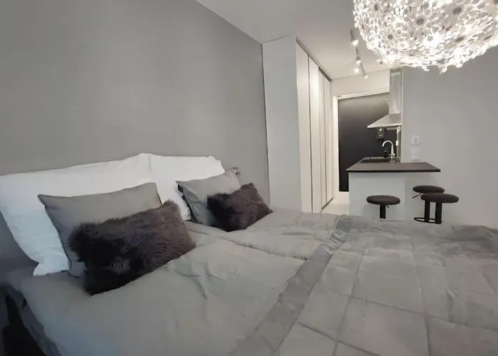 Chic Studio For Two Close To Metro Apartment